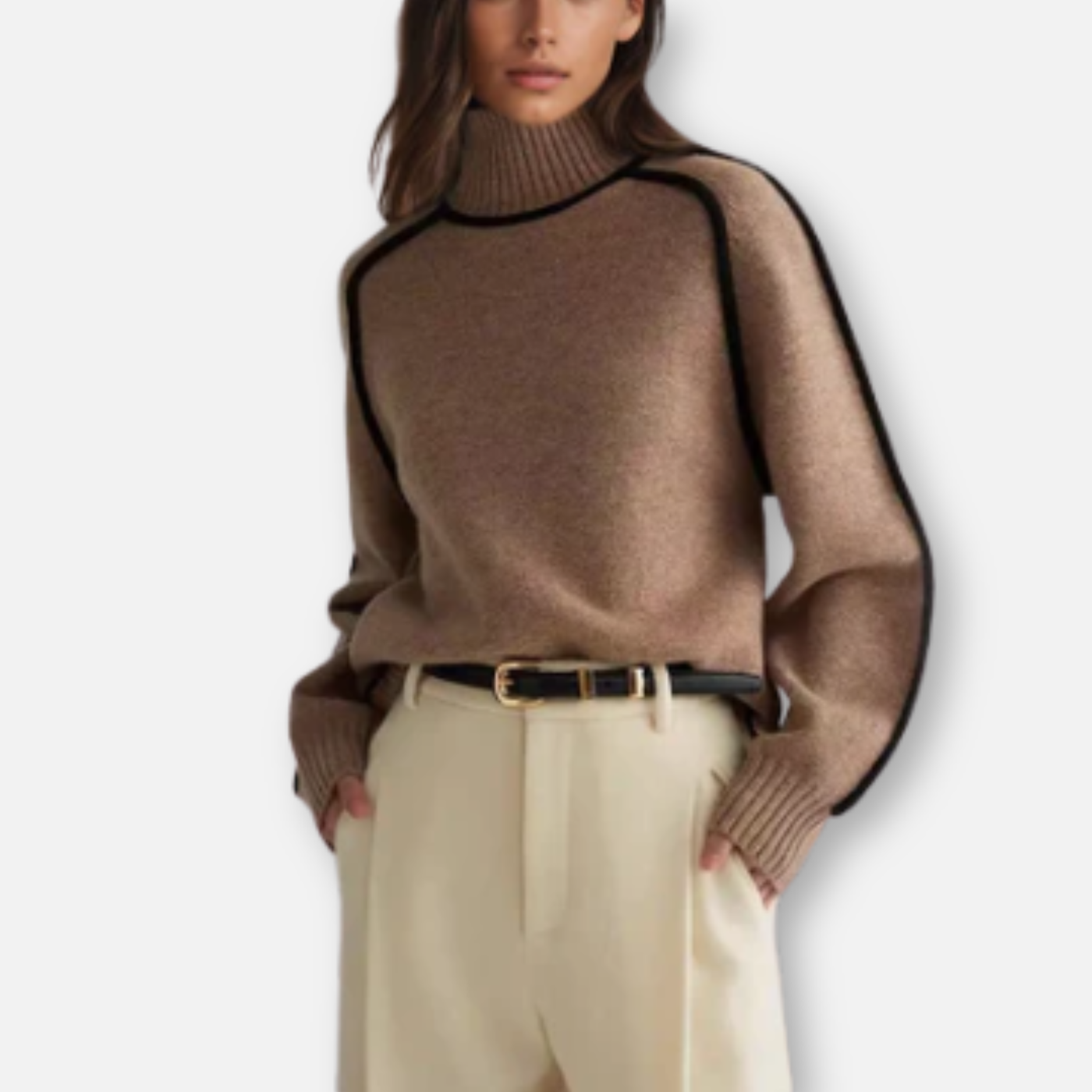 Arvae™ Elora | Elegant Turtleneck