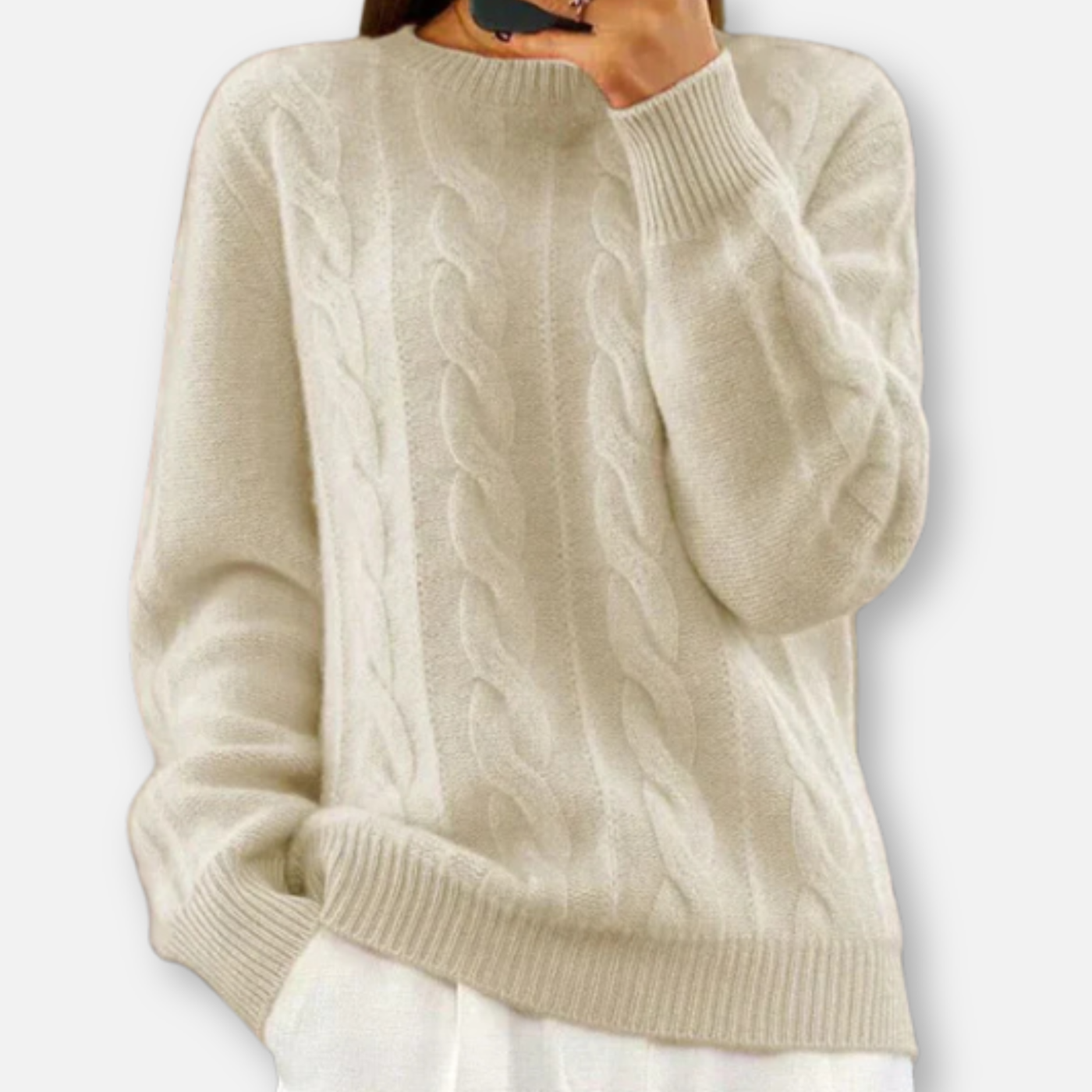 Arvae™ Carina | Braided Sweater