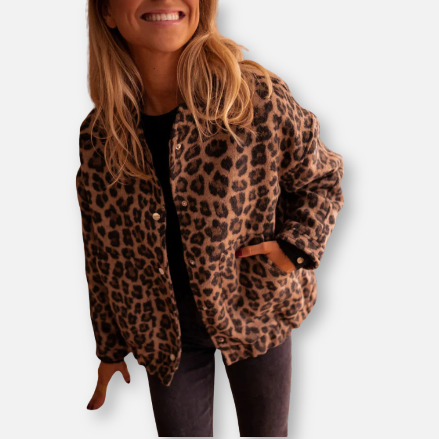 Arvae™ Lisa | The Leopard Bomber