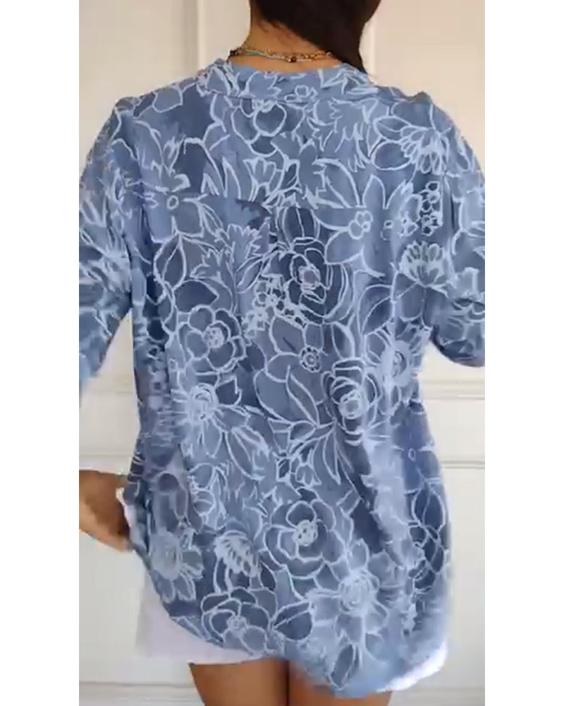 Arvae™ Evie | Floral Sophisticated Blouse