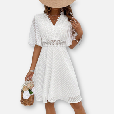 Arvae™ | Lace A-Line Dress