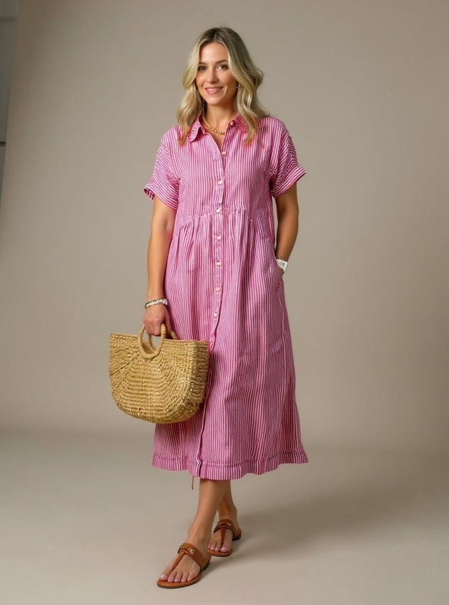 Arvae™ Susan | Fashionable Striped Dress