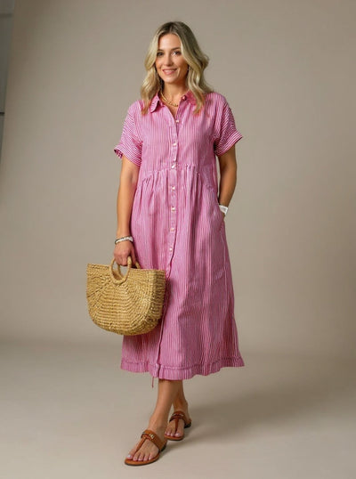 Arvae™ Susan | Fashionable Striped Dress