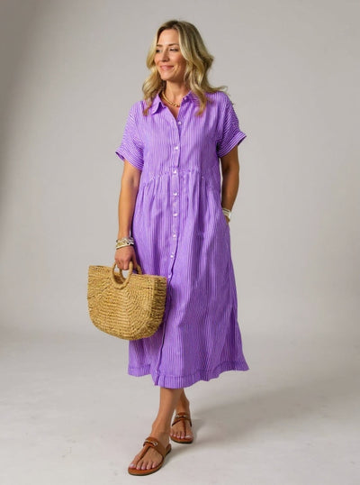 Arvae™ Susan | Fashionable Striped Dress