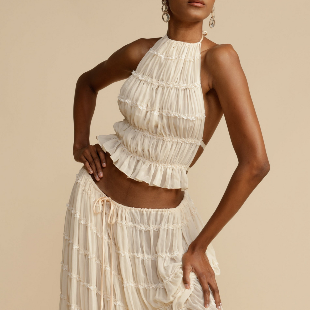 Arvae™ Wendy | Halter top and skirt set