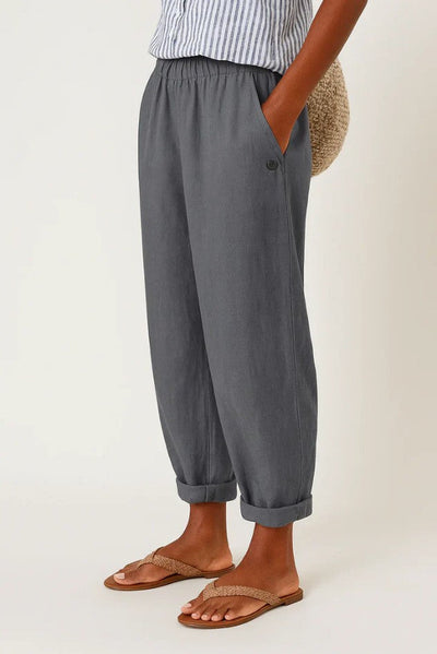 Arvae™ Romina Timeless Linen-Cotton Trousers
