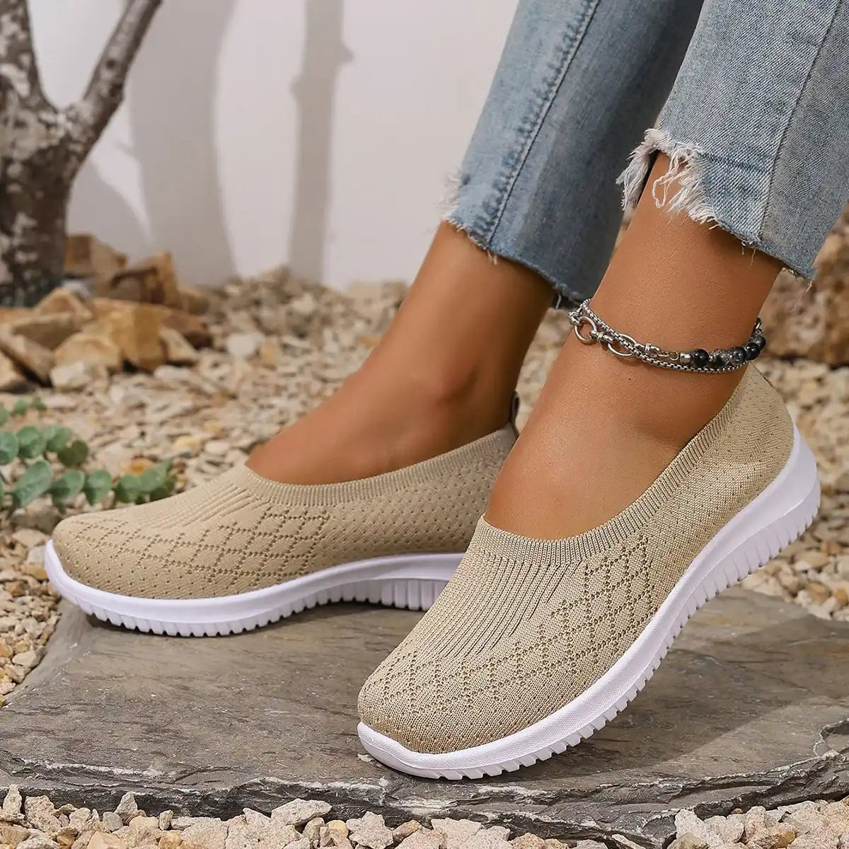 Arvae™ Sofina | Anti-Slip Breathable Slip-Ons