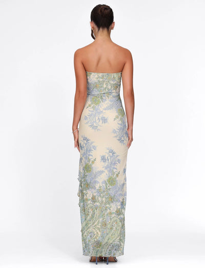 Arvae™ Floral Fantasy Maxi Dress