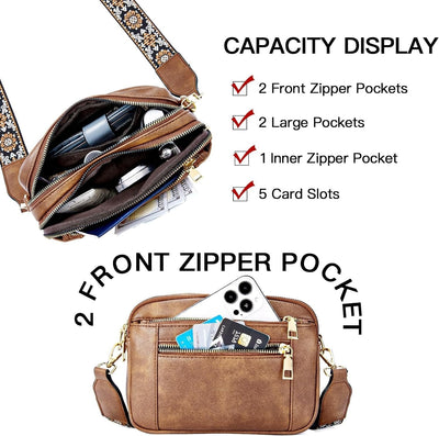 Arvae™ Camilla - Refined Leather Shoulder Bag