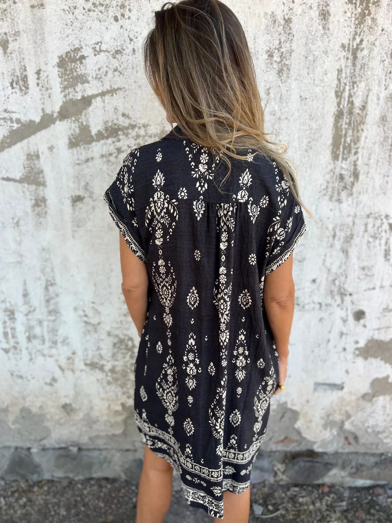 Arvae™ Naomi | Comfortable dress made of cotton and linen