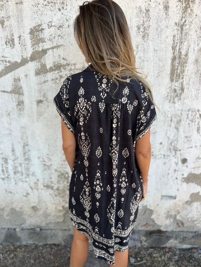 Arvae™ Naomi | Comfortable dress made of cotton and linen