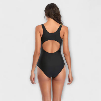 Arvae™ Sporty One-Piece Swimsuit with Back Cut-Out